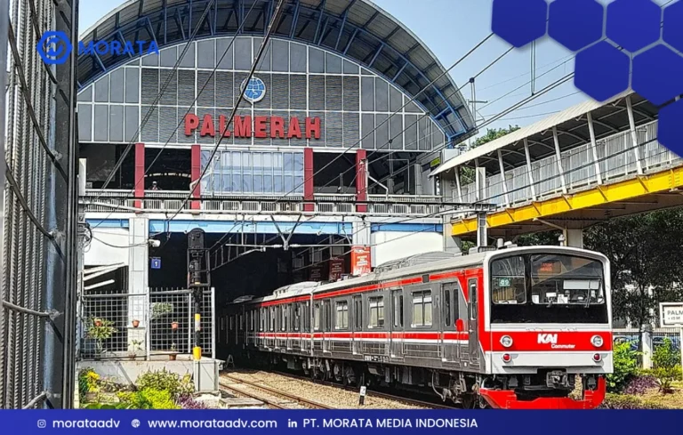 pasang iklan di stasiun KRL