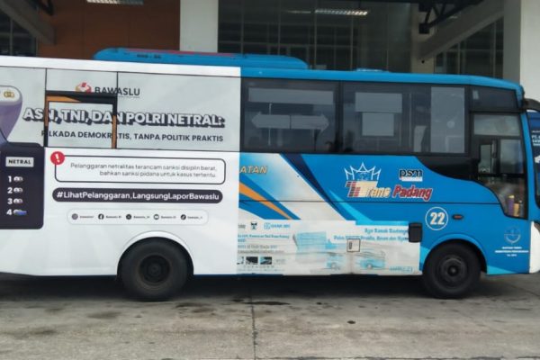 [Bawaslu] - Bus Branding - Trans Padang